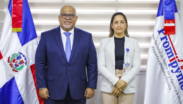 Director Promipyme recibe visita de cortesia